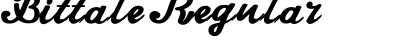 Download Bittale Regular Font Title Preview