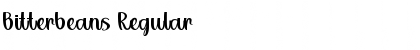 Download Bitterbeans Regular Font Title Preview