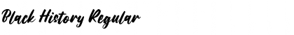 Download Black History Regular Font Title Preview