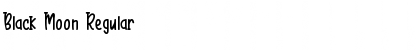 Download Black Moon Regular Font Title Preview