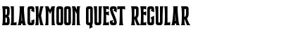 Download Blackmoon Quest Regular Font Title Preview