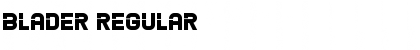 Download Blader Regular Font Title Preview