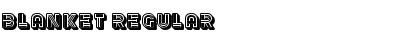 Download Blanket Regular Font Title Preview