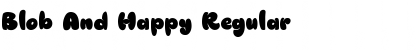Download Blob And Happy Regular Font Title Preview