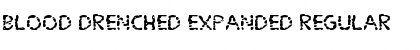 Download Blood Drenched Expanded Regular Font Title Preview