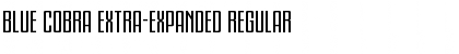 Download Blue Cobra Extra-Expanded Regular Font Title Preview