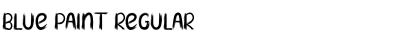 Download Blue Paint Regular Font Title Preview