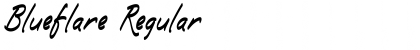 Download Blueflare Regular Font Title Preview