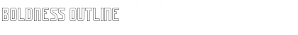 Download Boldness Outline Font Title Preview