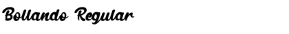 Download Bollando Regular Font Title Preview