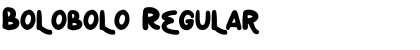 Download Bolobolo Regular Font Title Preview