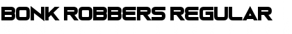 Download Bonk Robbers Regular Font Title Preview