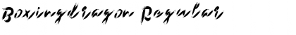 Download Boxingdragon Regular Font Title Preview