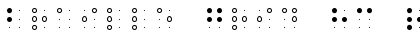 Download Braille Grid HC Regular Font Title Preview