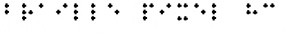Download Braille Pixel HC Regular Font Title Preview