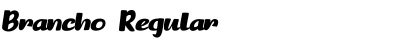 Download Brancho Regular Font Title Preview