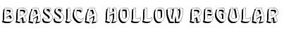Download Brassica Hollow Regular Font Title Preview