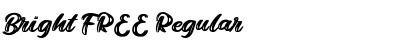 Download Bright FREE Regular Font Title Preview