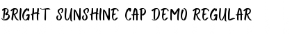 Download Bright Sunshine Cap Demo Regular Font Title Preview