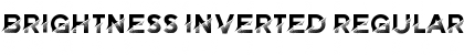 Download Brightness Inverted Regular Font Title Preview