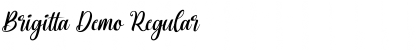 Download Brigitta Demo Regular Font Title Preview