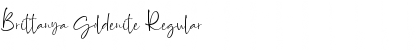 Download Brittanya Goldenite Regular Font Title Preview