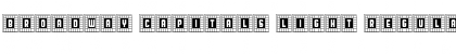 Download Broadway Capitals Light Regular Font Title Preview
