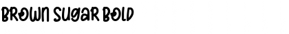 Download Brown Sugar Bold Font Title Preview
