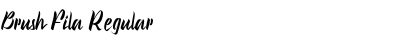 Download Brush Fila Regular Font Title Preview