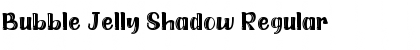 Download Bubble Jelly Shadow Regular Font Title Preview