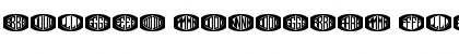Download Bulged Monogram Flat Regular Font Title Preview
