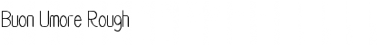 Download Buon Umore Rough Font Title Preview