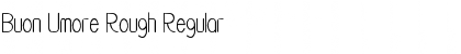 Download Buon Umore Rough Regular Font Title Preview