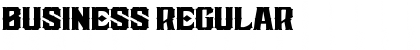 Download Business Regular Font Title Preview