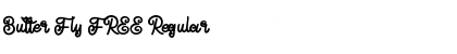 Download Butter Fly FREE Regular Font Title Preview