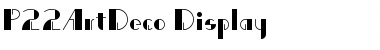 Download P22ArtDeco Regular Font Title Preview