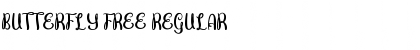 Download Butterfly FREE Regular Font Title Preview