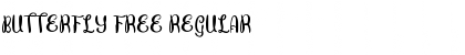 Download Butterfly FREE Regular Font Title Preview