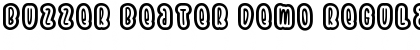 Download Buzzer Beater Demo Regular Font Title Preview