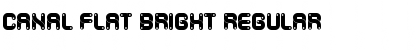 Download Canal Flat Bright Regular Font Title Preview