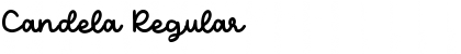 Download Candela Regular Font Title Preview