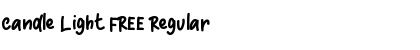 Download Candle Light FREE Regular Font Title Preview