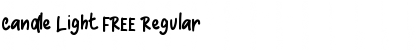 Download Candle Light FREE Regular Font Title Preview