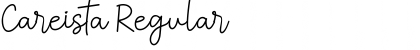 Download Careista Regular Font Title Preview