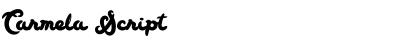 Download Carmela Script Font Title Preview