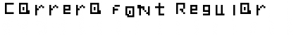 Download Carrera font Regular Font Title Preview