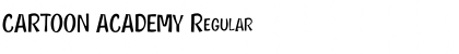 Download CARTOON ACADEMY Regular Font Title Preview