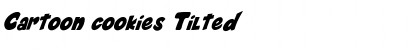 Download Cartoon cookies Tilted Font Title Preview