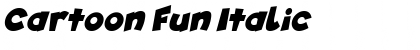 Download Cartoon Fun Italic Font Title Preview