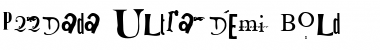 Download P22Dada Ultra Demi Bold Font Title Preview